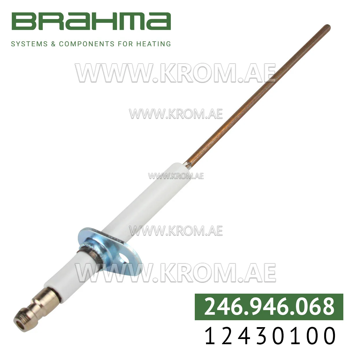 Brahma 12430100 K3,0 SALV 8-60.100 electrode
