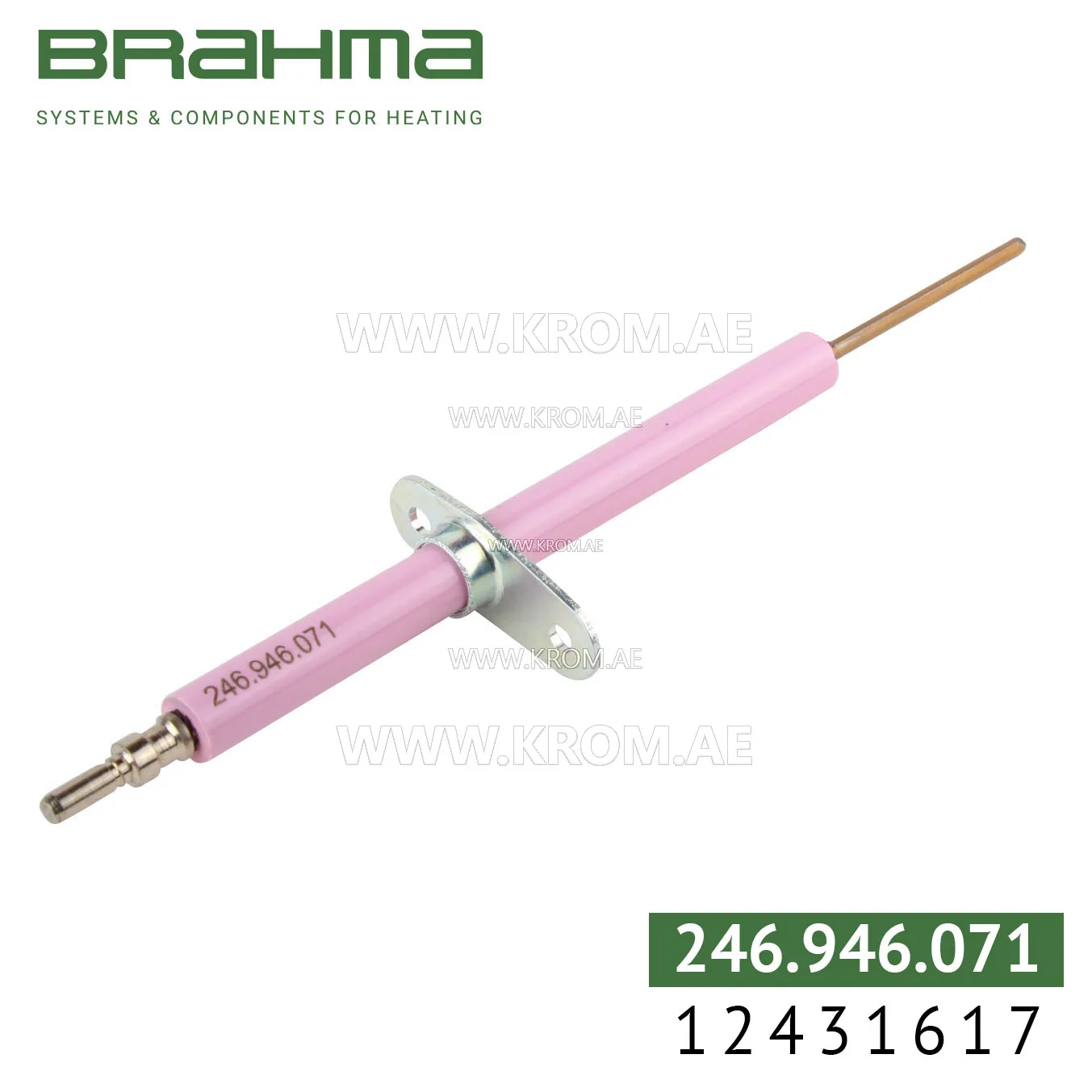 Brahma 12431617 K3,0 S2ALV 10-120.T4 50 electrode