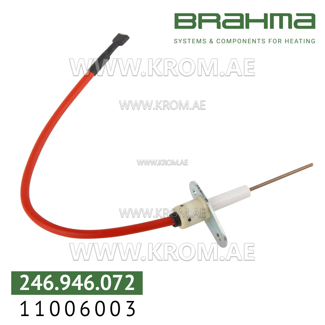 Brahma 11006003 RC27C 42 220/6 TRM electrode