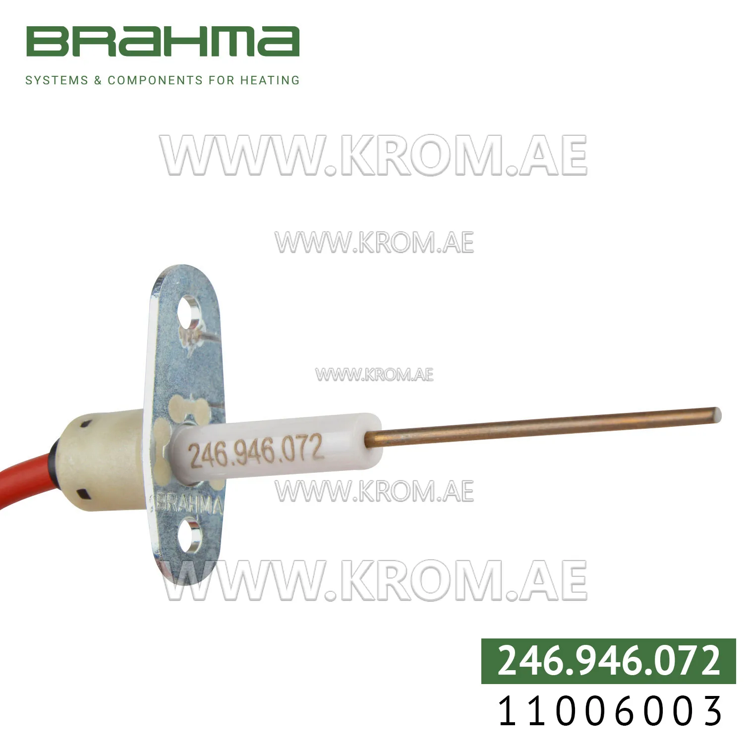 Brahma 11006003 RC27C 42 220/6 TRM electrode