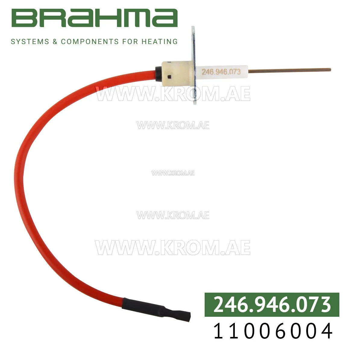 Brahma 11006004 RC27C 42 220/2 TRM electrode