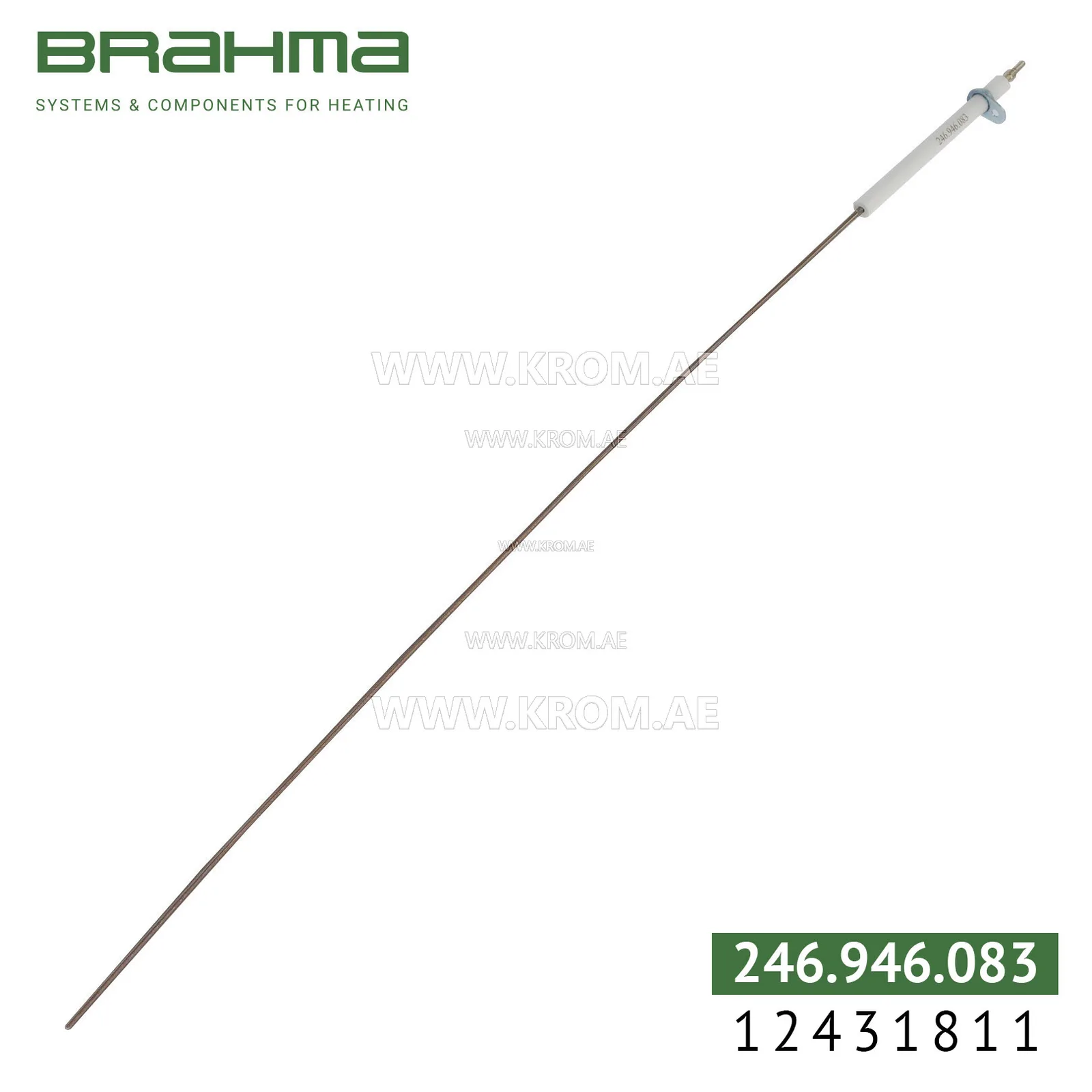 Brahma 12431811 K3A1 SALV 10-120 T4 500 electrode
