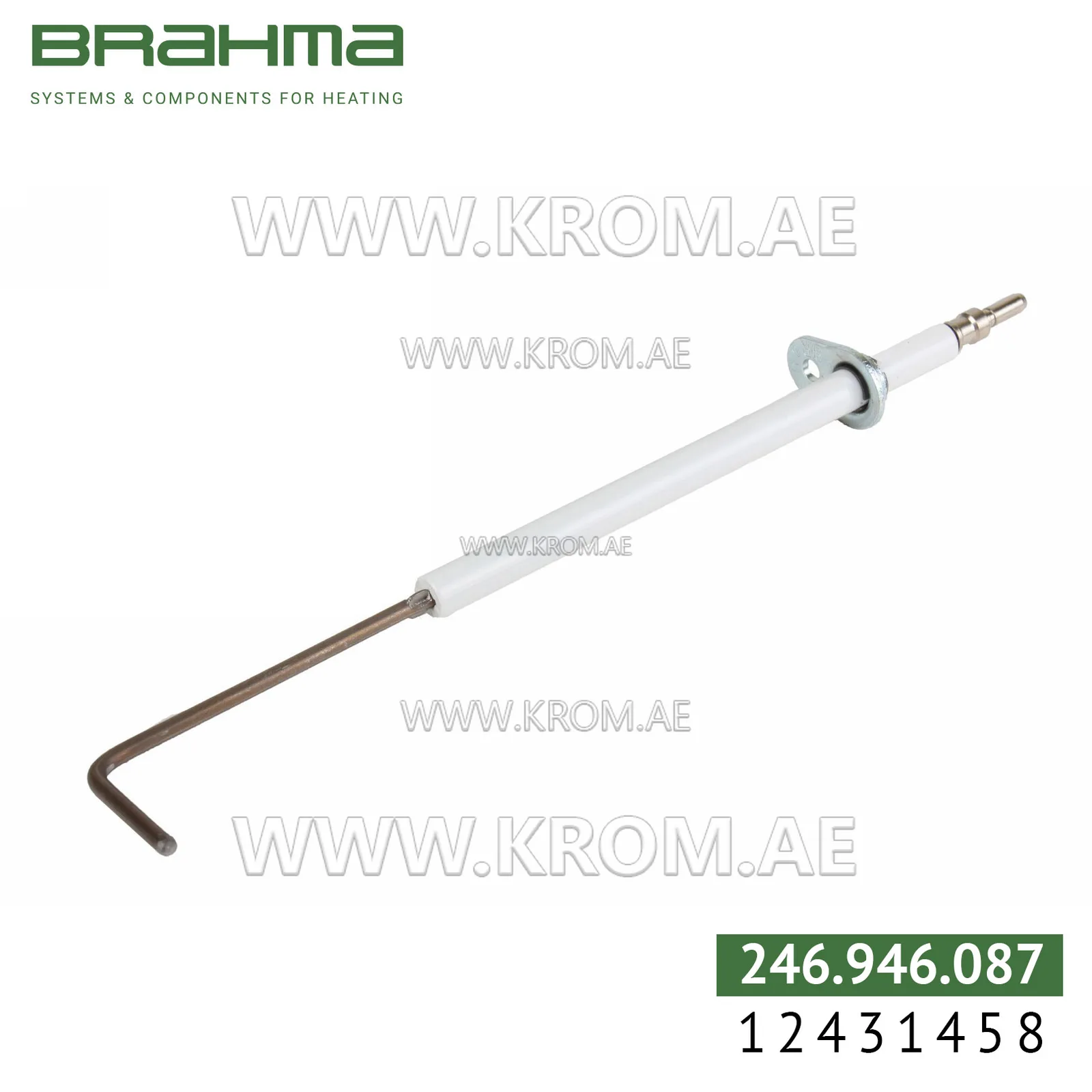 Brahma 12431458 electrode