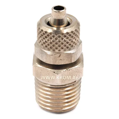 Master 4031.160 connector straight 1/4" MX6