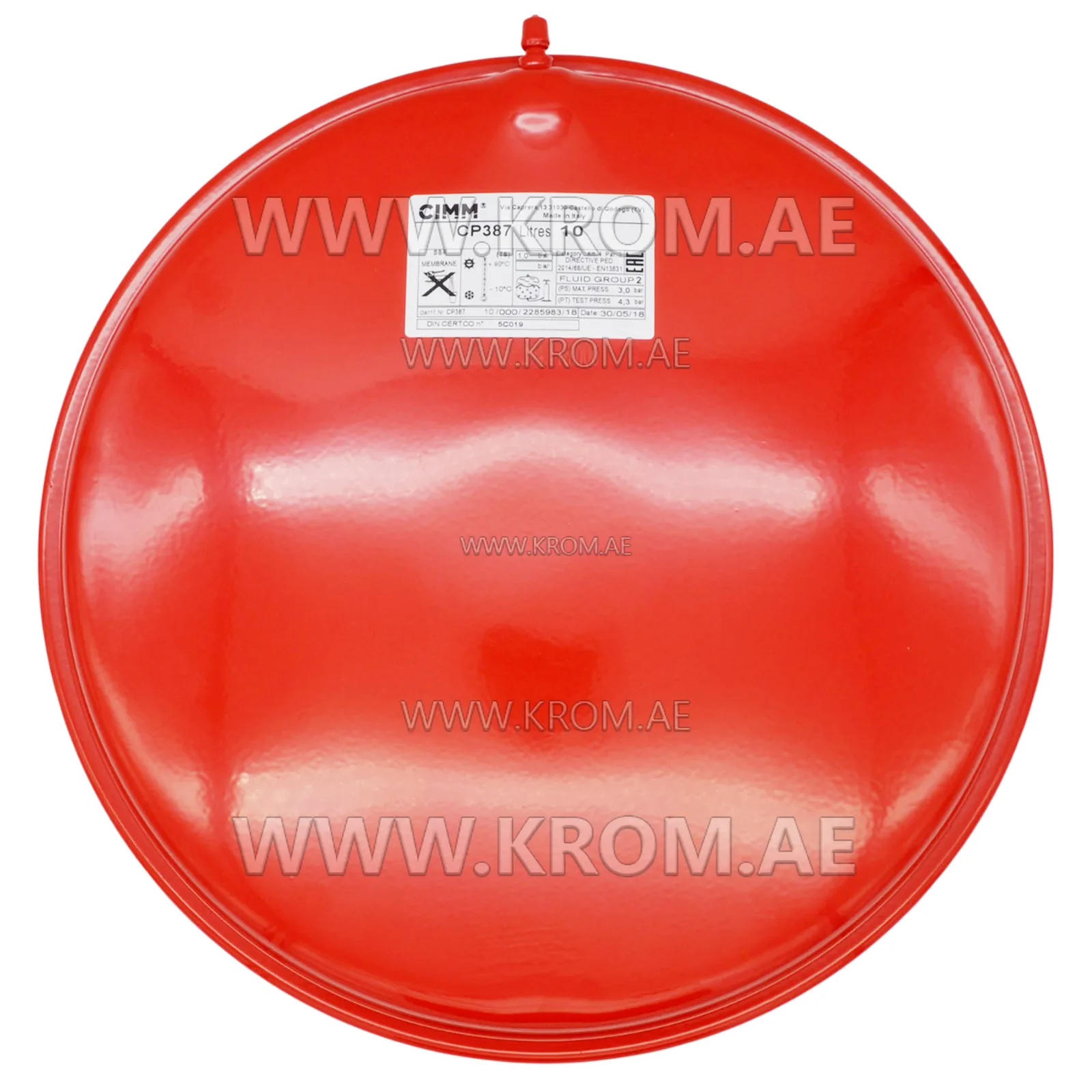 Baxi 761003/810 expansion vessel CP387/10, type 6
