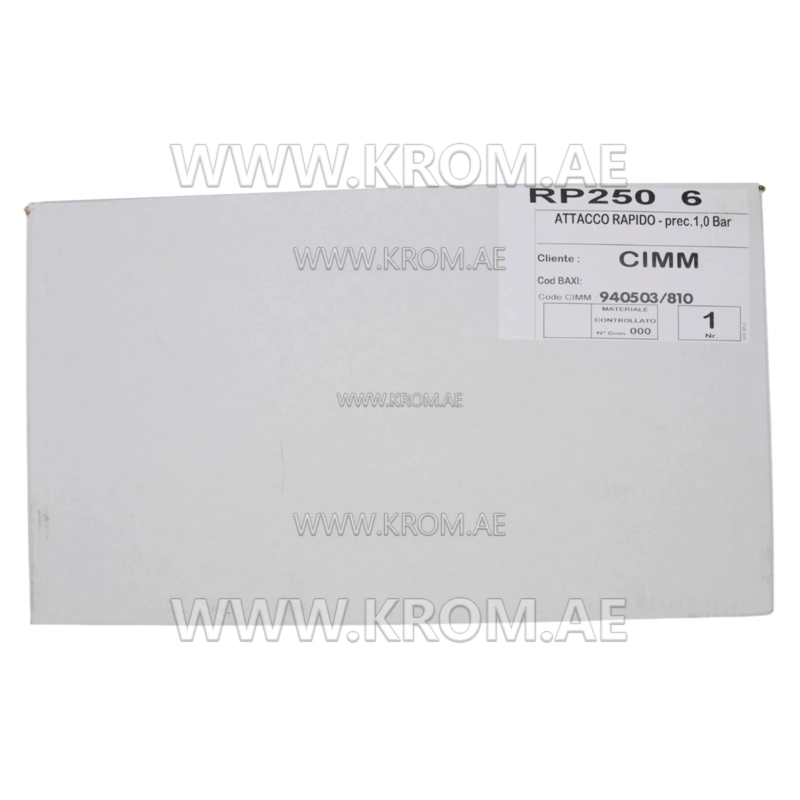 Baxi 940503/810 expansion vessel RP250/6, type