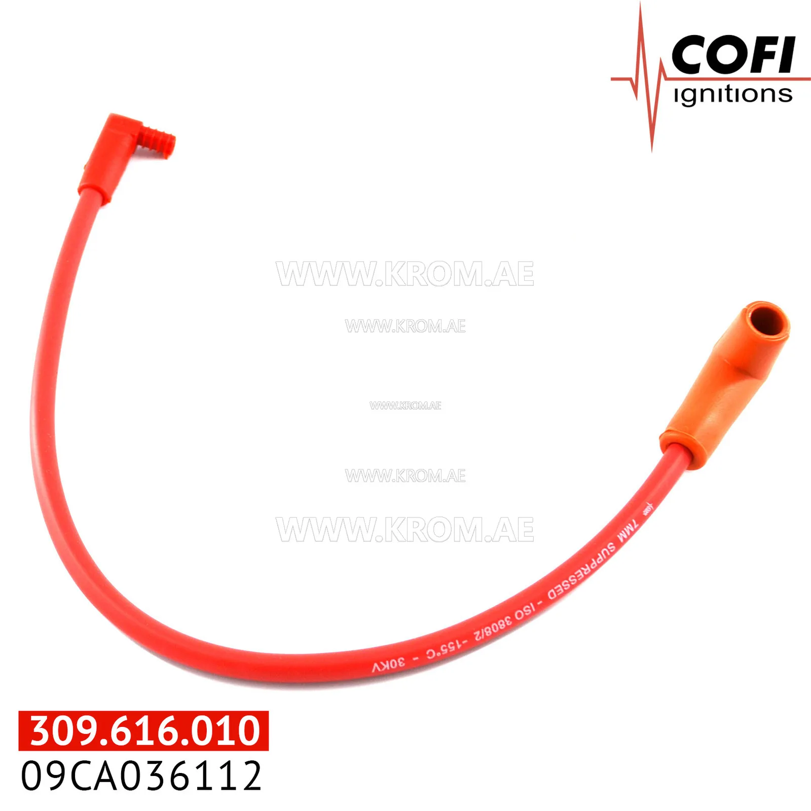 Cofi 09CA036112 400mm ignition cable