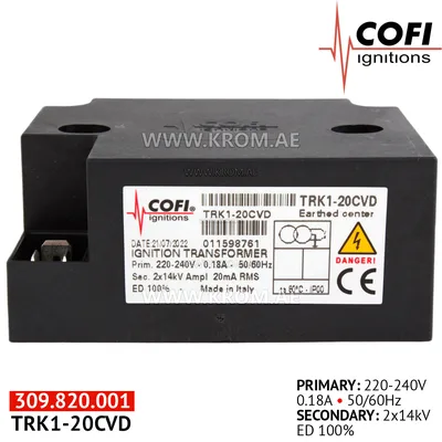 Cofi TRK1-20CVD ignition transformer