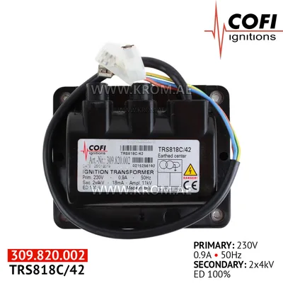 Cofi TRS818C/42 ignition transformer