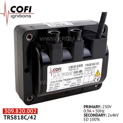 Cofi TRS818C/42 ignition transformer