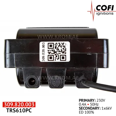 Cofi TRS610PC ignition transformer