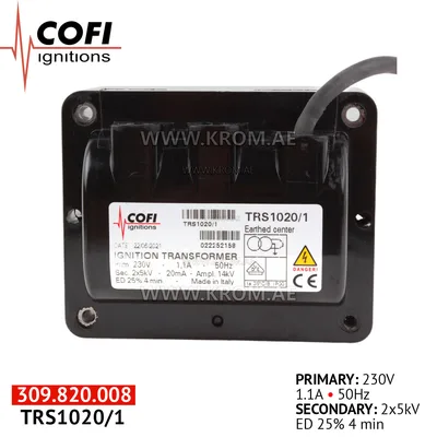Cofi TRS1020/1 ignition transformer