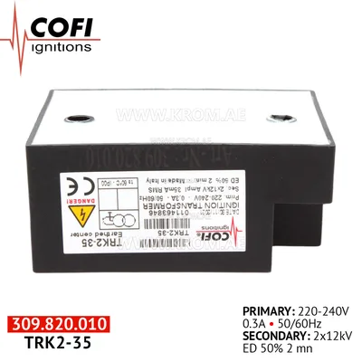 Cofi TRK2-35 ignition transformer