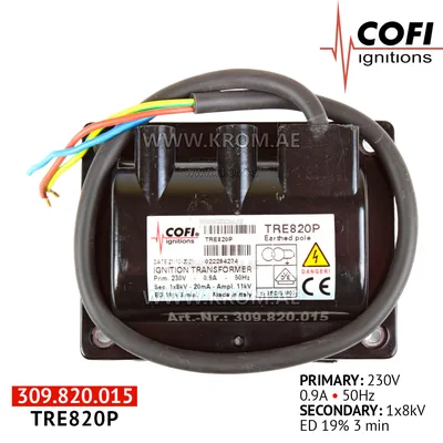 Cofi TRE820P ignition transformer