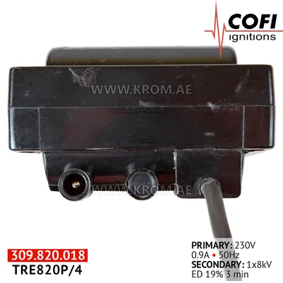 Cofi TRE820P/4 ignition transformer