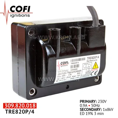 Cofi TRE820P/4 ignition transformer