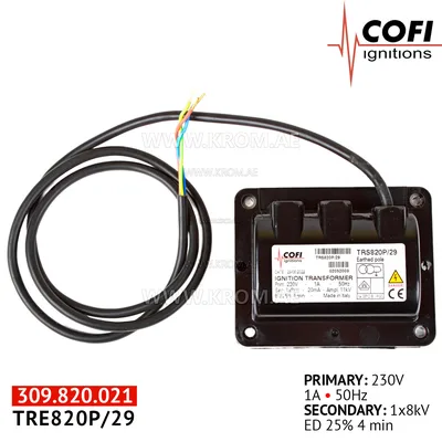 Cofi TRS820P/29 ignition transformer