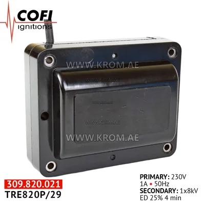 Cofi TRS820P/29 ignition transformer