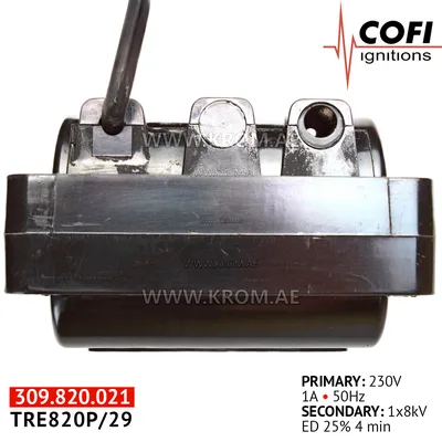 Cofi TRS820P/29 ignition transformer