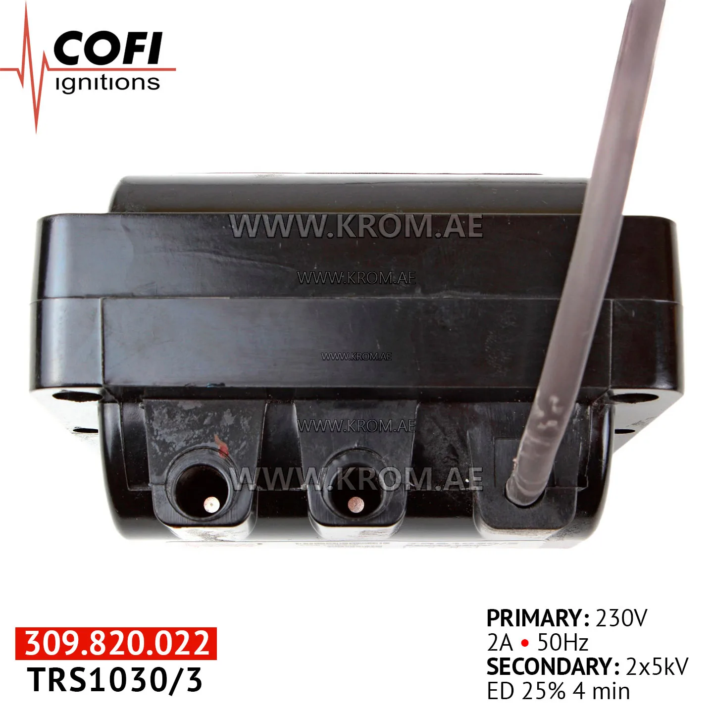 Cofi TRS1030/3 ignition transformer