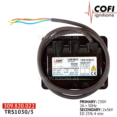 Cofi TRS1030/3 ignition transformer