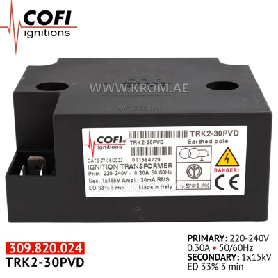 Cofi TRK2-30PVD ignition transformer