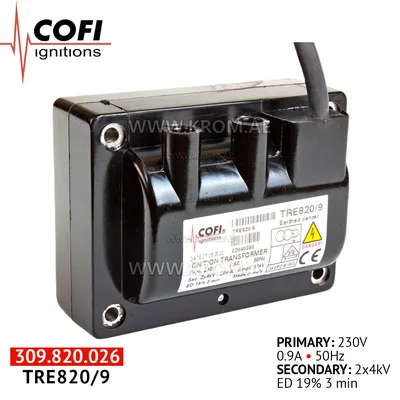 Cofi TRE820/9 ignition transformer