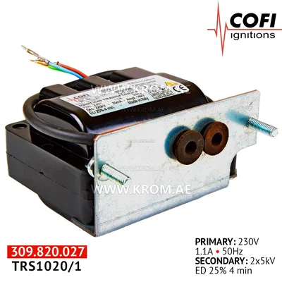 Cofi TRS1020/1 ignition transformer kit