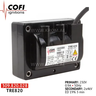 Cofi TRE820 ignition transformer