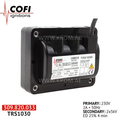 Cofi TRS1030 ignition transformer