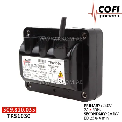 Cofi TRS1030 ignition transformer