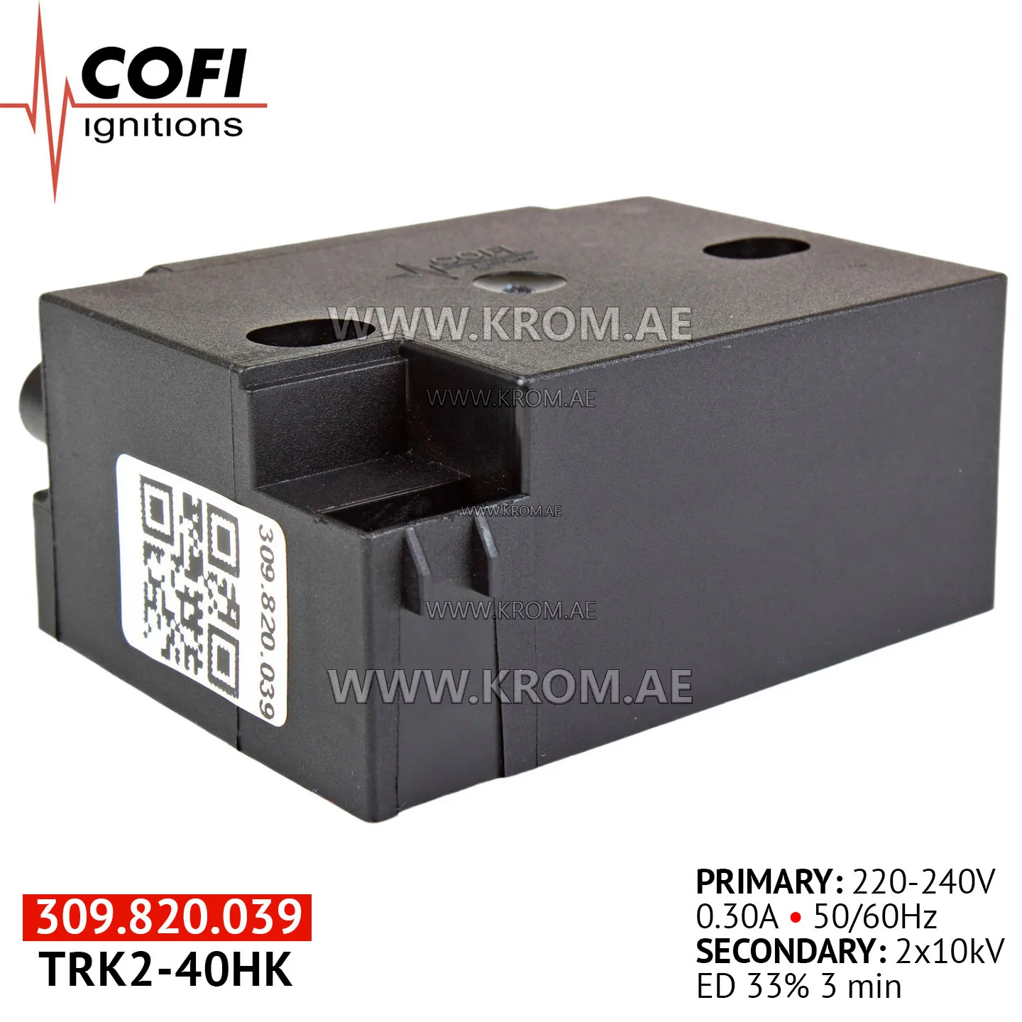 Cofi TRK2-40HK ignition transformer