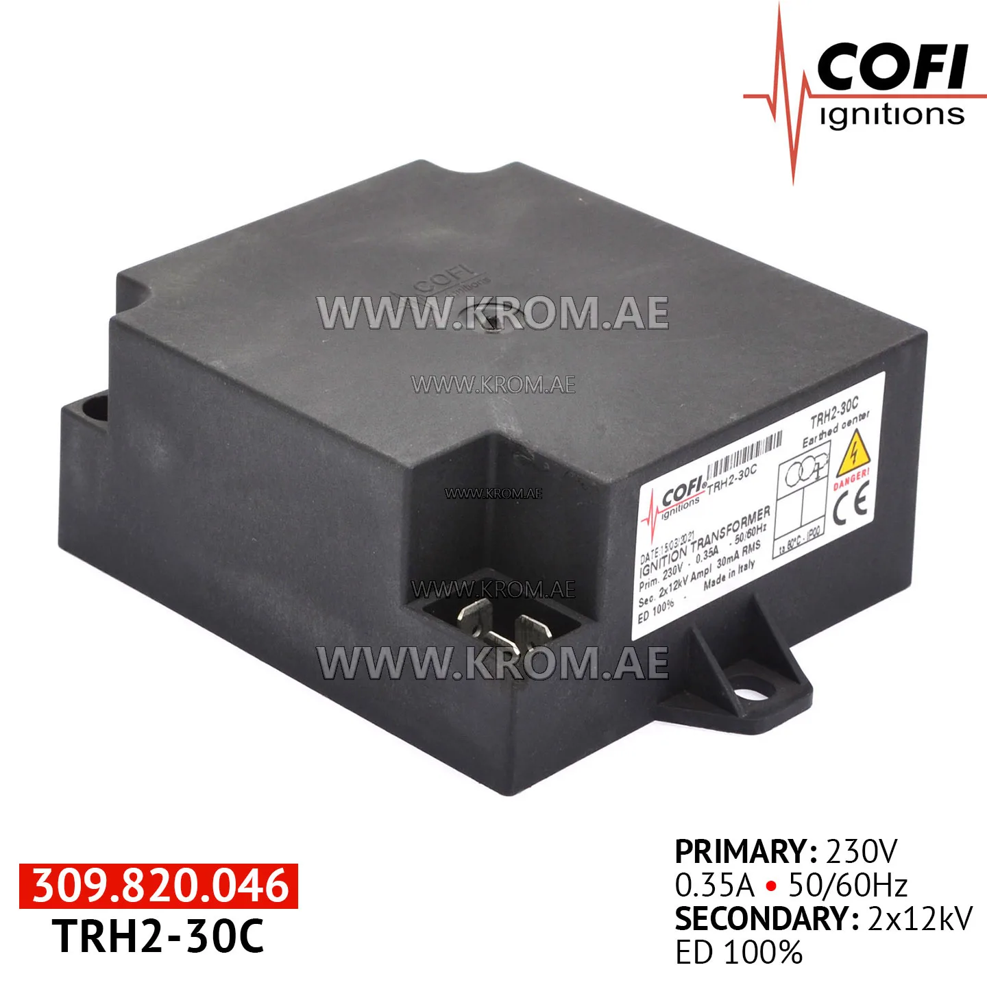 Cofi TRH2-30C ignition transformer