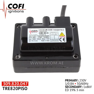 Cofi TRE820PISO ignition transformer