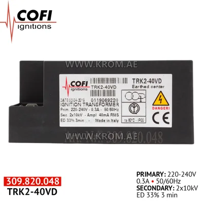 Cofi TRK2-40VD ignition transformer