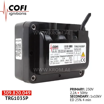 Cofi TRG1035P ignition transformer