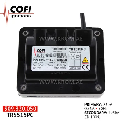 Cofi TRS515PC ignition transformer