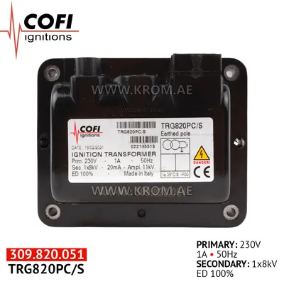 Cofi TRG820PC/S ignition transformer