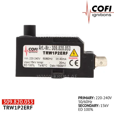 Cofi TRW1P2ERF ignition transformer