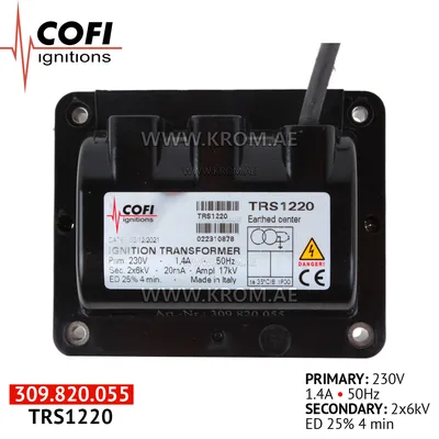 Cofi TRS1220 ignition transformer