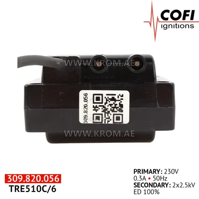Cofi TRE510C/6 ignition transformer