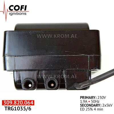 Cofi TRG1035/6 ignition transformer
