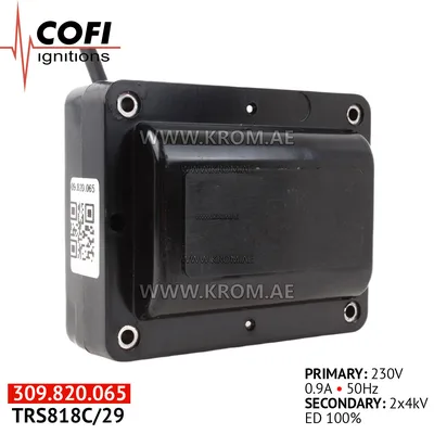 Cofi TRS818C/29 ignition transformer