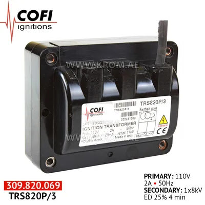 Cofi TRS820P/3 ignition transformer