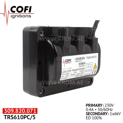 Cofi TRS610PC/5 ignition transformer