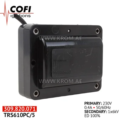 Cofi TRS610PC/5 ignition transformer