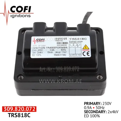 Cofi TRS818C ignition transformer