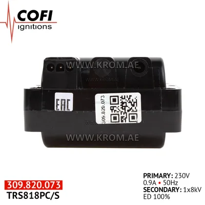 Cofi TRS818PC/S ignition transformer