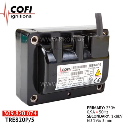 Cofi TRE820P/5 ignition transformer