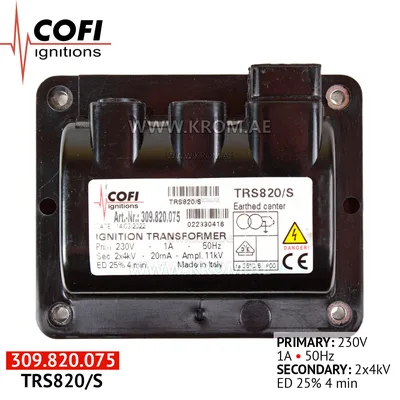 Cofi TRS820/S ignition transformer